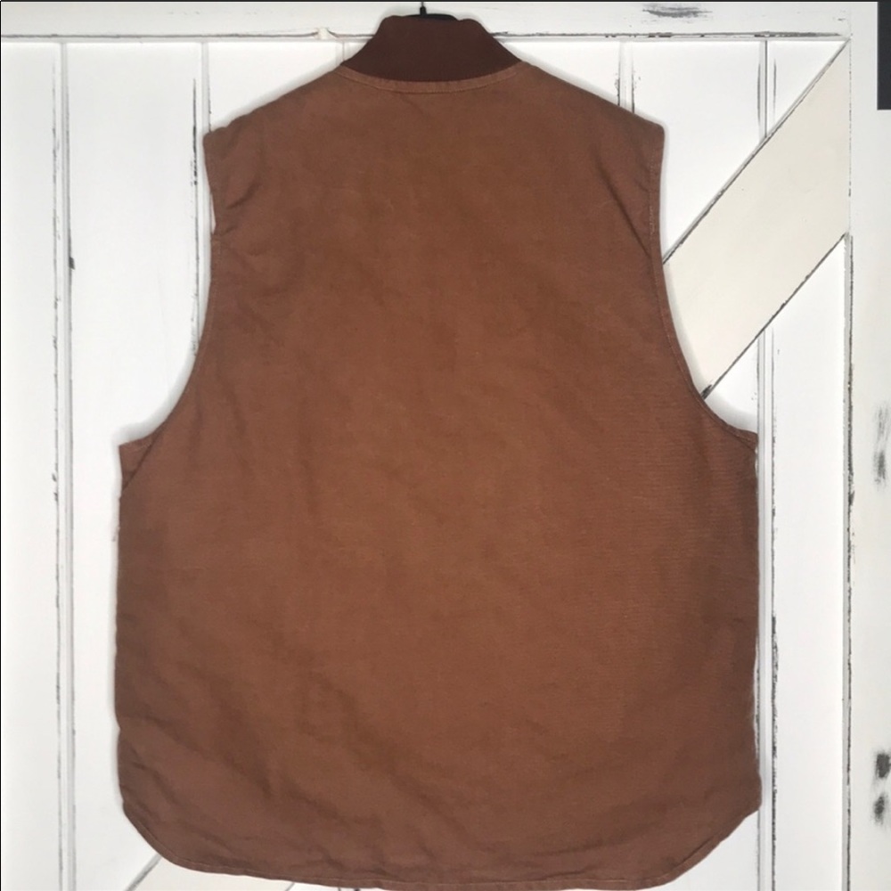 Carhartt Mens Sz Lg Quilted Vest w/ inside pocket - Picture 3 of 4
